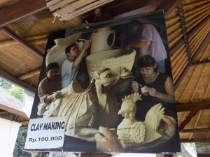 Pembuatan keramik dari clay