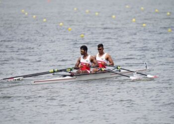 Kakan Kusmana dan Ardi Isadi pada SEA Games 2022 cabang olahraga mendayung
