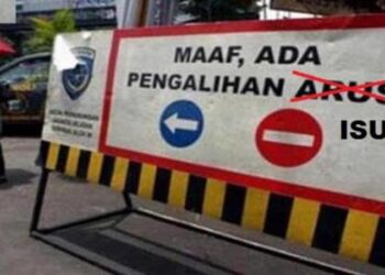 Potret yang menggambarkan pengalihan isu (indonesiana.id)