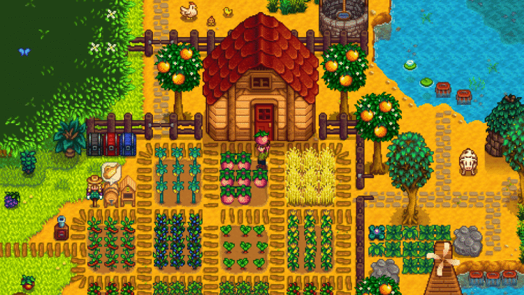 Cuplikan dari gim Stardew Valley. (stardewvalley.net)
