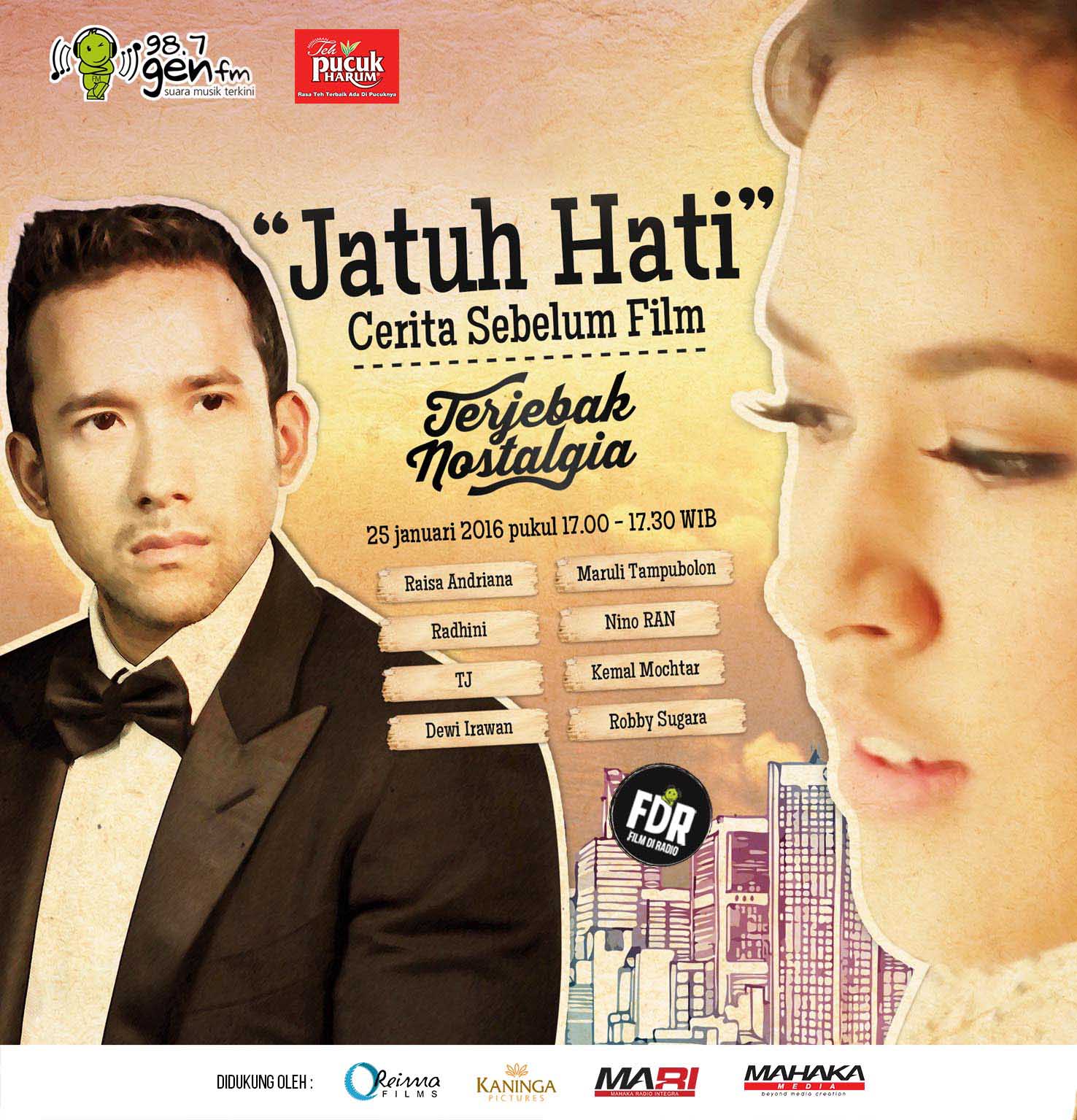 Sambut Film Debut Raisa dengan Drama Radio dan Komik Berikut!