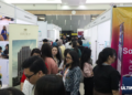 Suasana kegiatan Career Day Universitas Multimedia Nusantara (UMN) yang berlangsung pada Senin (12/05/26) di Function Hall, UMN. (ULTIMAGZ/Charlene Natalie)