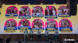 Pengumuman special show Synchronize Festival 2026 pada jumpa pers di HW Live House Kemang, Jakarta, Rabu (30/09/2026). (ULTIMAGZ/Febrian Dwianto).