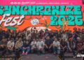 Penampil-penampil Synchronize Festival 2026 pada jumpa pers di HW Live House Kemang, Jakarta, Rabu (30/09/2026). (ULTIMAGZ/Febrian Dwianto).