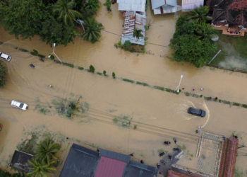 Foto banjir Aceh di 27 November 2025.