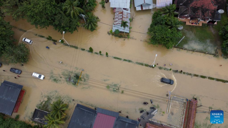Foto banjir Aceh di 27 November 2025.
