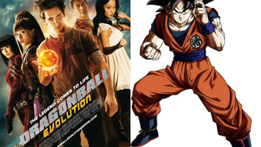 Perbandingan aktor film "Dragon Ball Evolution" dengan komik aslinya. (imdb.com)