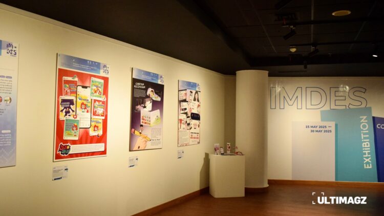 IMDES 2025 menggelar Student Exhibition di area Nusakara, Universitas Multimedia Nusantara, pada Kamis (15/05/25). (ULTIMAGZ/Putri C. Valentina)