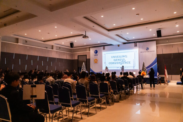 Suasana pembukaan UMN Festival 2024 di Function Hall. (UMN Festival 2024)