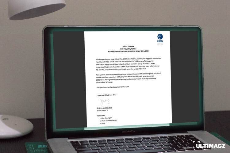 ilustrasi SK potongan biaya kuliah