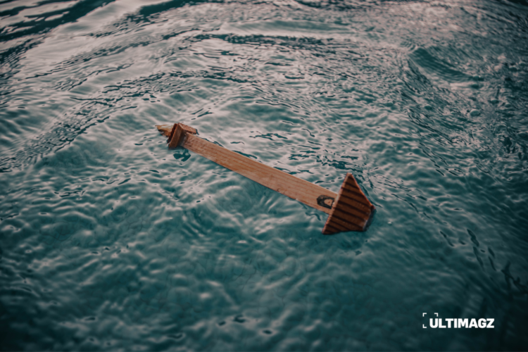 Ilustrasi Jakarta tenggelam. (ULTIMAGZ/ Kezia Essie Awuy, Ryan Richardo)