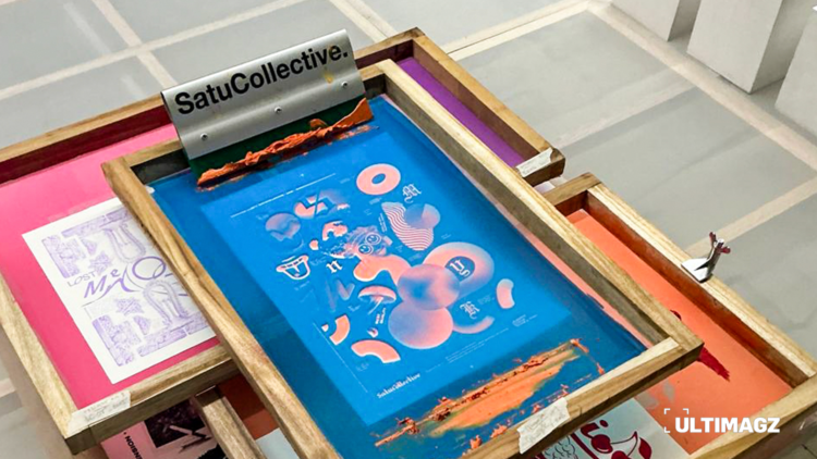 Karya dari Satu Collective pada ADGI Design Week 2025.