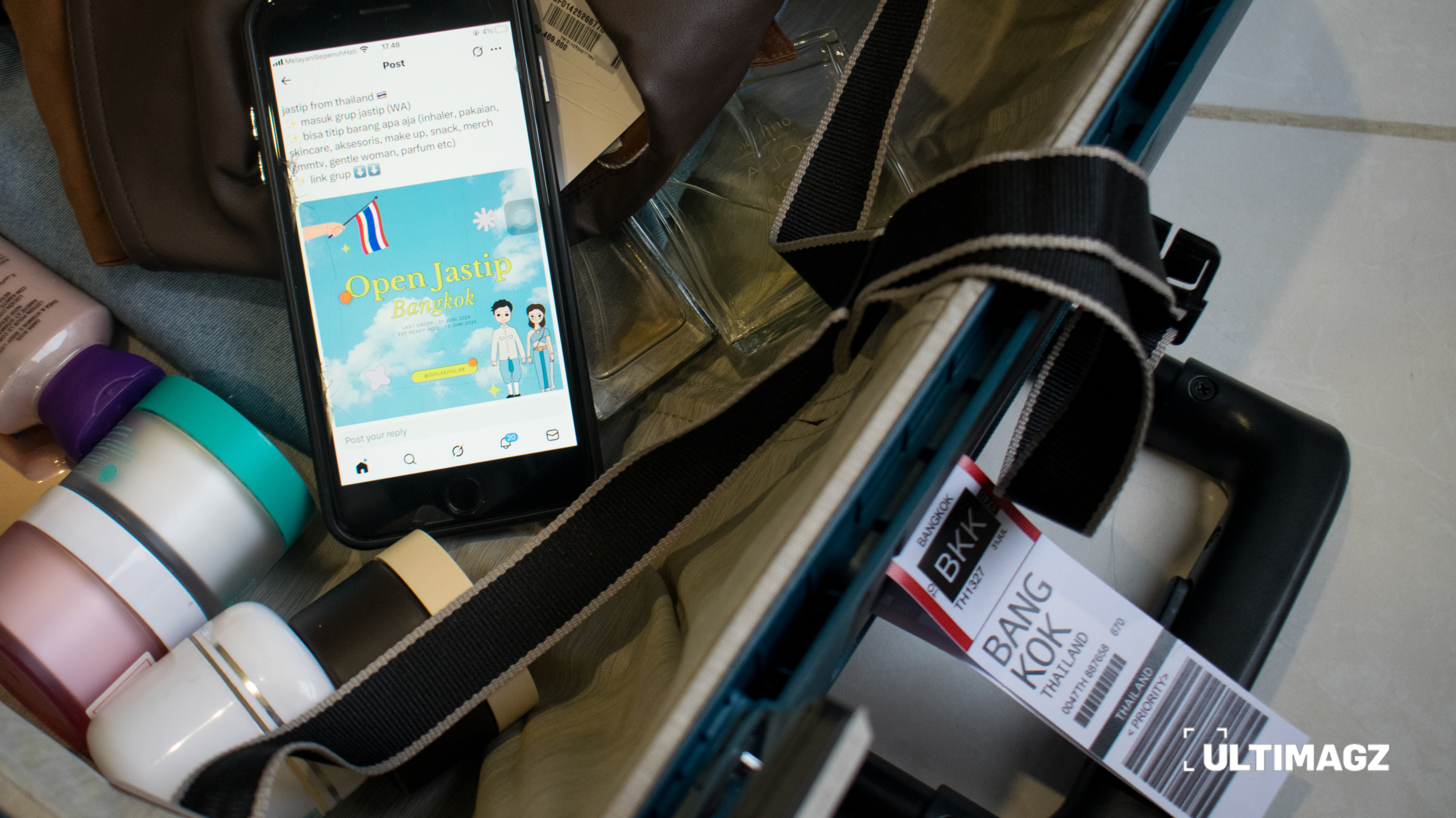 Ilustrasi jasa titip barang luar negeri (ULTIMAGZ/Ancilla Maura).