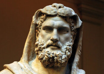 Patung marmer Heracles di Museum Seni Metropolitan, New York. (britannica.com)