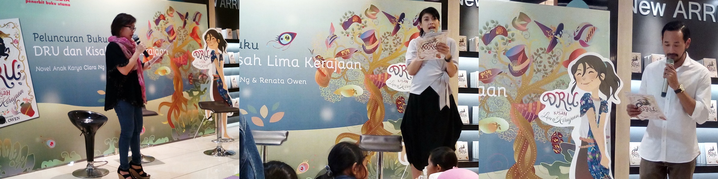 Novel “Dru dan Kisah Lima Kerajaan”, Hidupkan Lagi Literatur Anak Indonesia