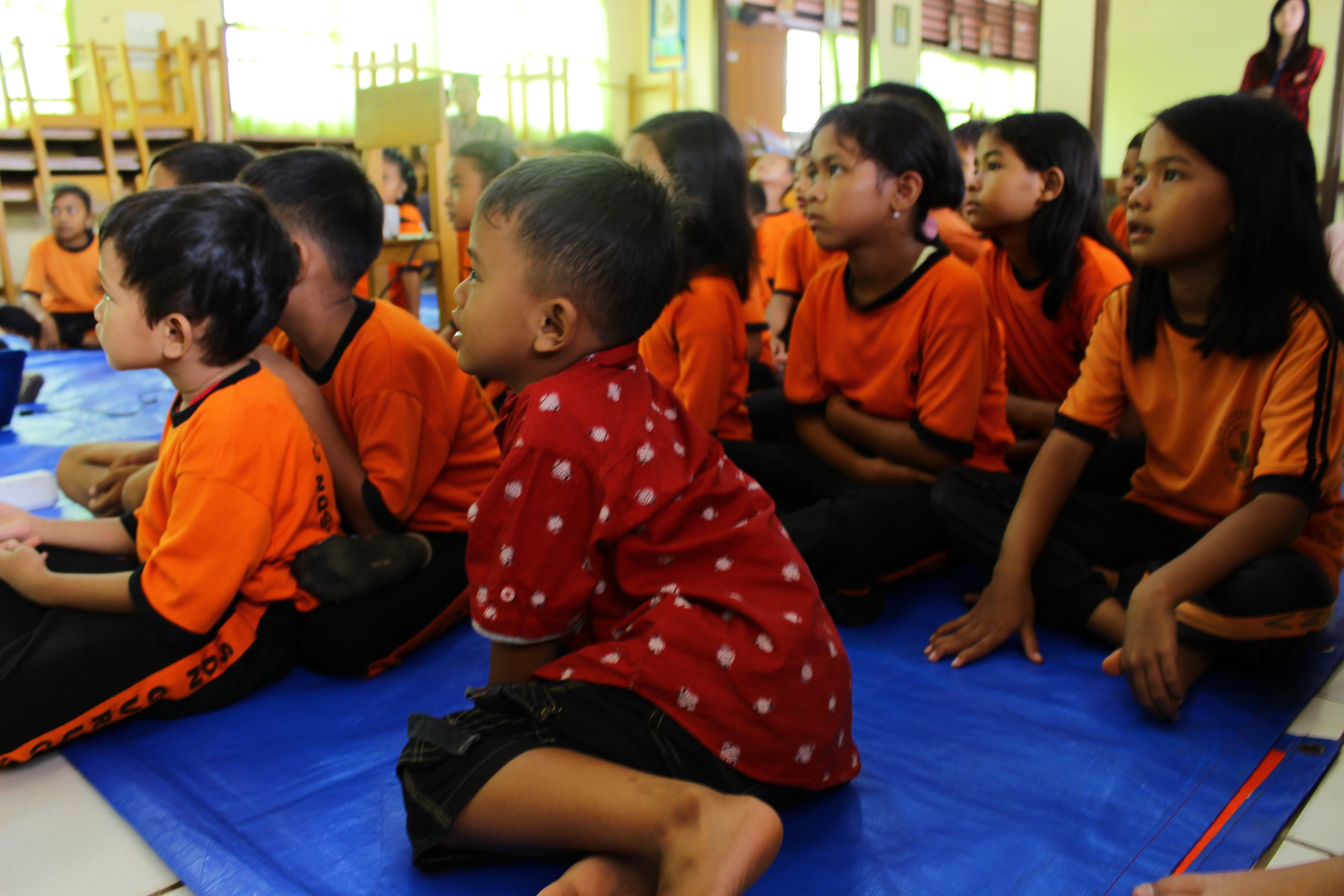 Pameran Karya Seni Anak SD dalam “Anak Desa Keren”