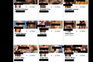 Pornbots, akun-akun berbau pornografi yang menyerang akun Twitter para pendukung ISIS.