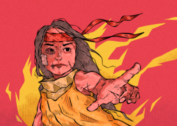 Ilustrasi kekerasan terhadap perempuan. (w.wiki/BWWm/@Iedhambaguserlangga)