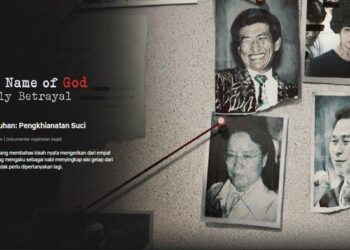 Tampilan film dokumenter “In the Name of God” tentang sekte sesat di Korea. (Foto: tangkapan layar Netflix)