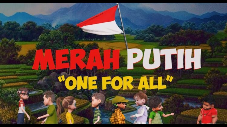 Ilustrasi film Merah Putih: One for All yang menampilkan karakter dari delapan daerah berbeda di Indonesia (imdb.com)