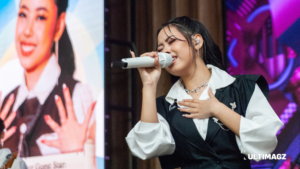 Celyna Grace tampil sebagai bintang tamu dalam acara MAXIMA 2026 di Function Hall Universitas Multimedia Nusantara (UMN). [foto id=”384″]