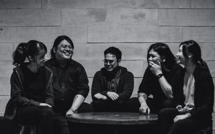 Foto personil band Megumi Acorda. (Esplanade)