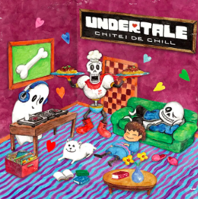 Cover album Undertale Chitei de Chill karya NOVOL. (jp.square-enix.com)