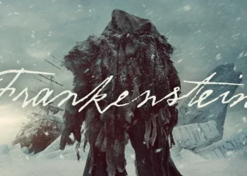 Poster film Frankenstein (2025). (fangoria.com)