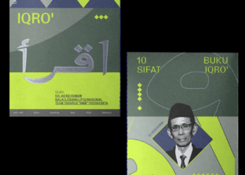 Desain sampul terbaru dari buku IQRO. (Instagram/@kahfeveryday)