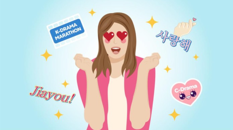 Ilustrasi antusiasme penggemar maraton drama Korea Selatan dan Cina (detik.com).