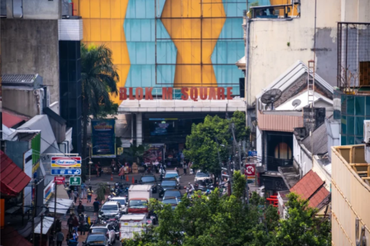 Blok M Square di Blok M. (garuda.tv)