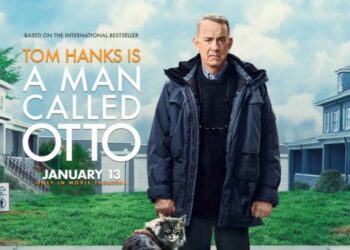 Tom Hanks sebagai Otto Anderson dalam poster A Man Called Otto. (katadata.co.id)