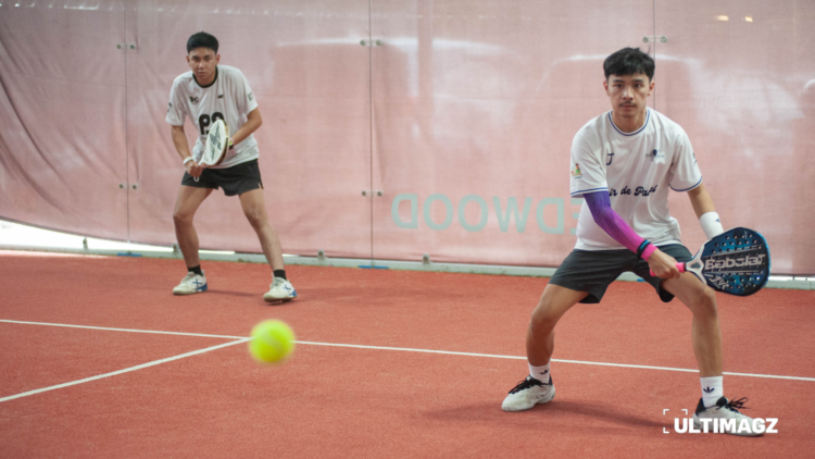Peserta turnamen padel UNISMASH sedang mengikuti pertandingan yang diselenggarakan di Redwood Padel Club, BSD City, Kabupaten Tangerang, Banten, Sabtu (16/05/2026). (ULTIMAGZ/Gabri Perboire)