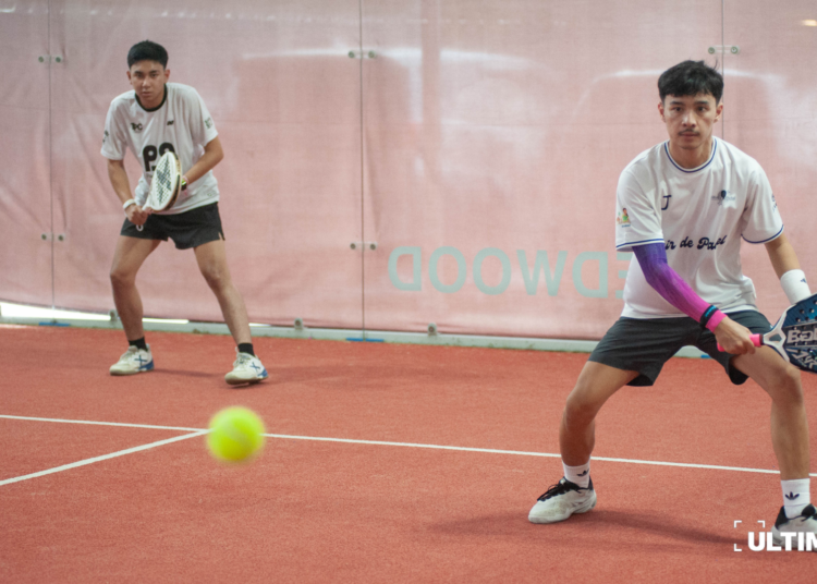 Peserta turnamen padel UNISMASH sedang mengikuti pertandingan yang diselenggarakan di Redwood Padel Club, BSD City, Kabupaten Tangerang, Banten, Sabtu (16/05/2026). (ULTIMAGZ/Gabri Perboire)
