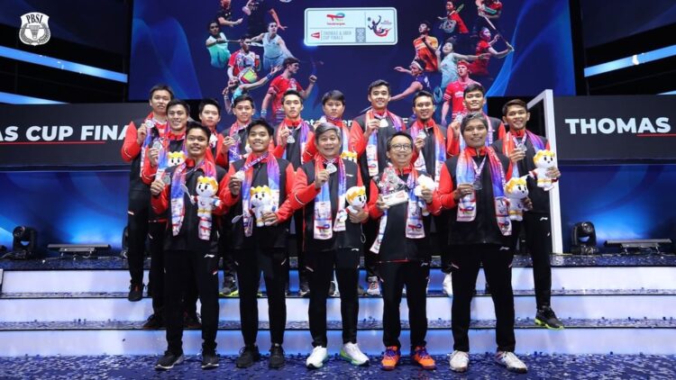 Tim Indonesia Tempati Posisi Runner Up Piala Thomas 2022