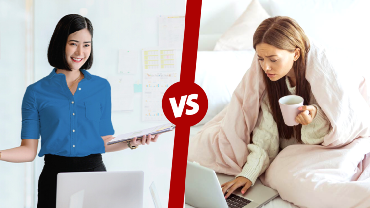 Ilustrasi Mahasiswa Kupu-Kupu dan Mahasiswa Kura-kura