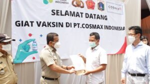 vaksinasi gratis pt cosmax indonesia