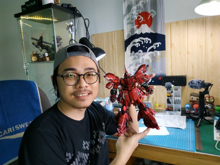 Irsyad Khairi dan Gunpla