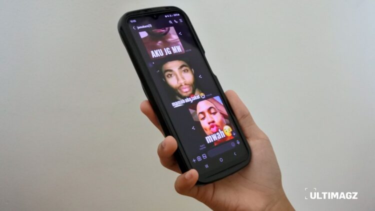 Ilustrasi stiker “Jomok” yang populer di kalangan anak muda. (ULTIMAGZ/Charlene Natalie)