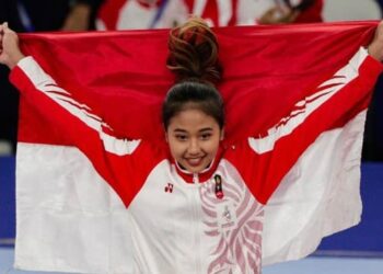 Rifda Irfanaluthfi, Atlet Senam Artistik Peraih Medali Emas ke-13