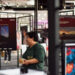 Dua pengunjung yang berada di pameran seni RupaReka yang diselenggarakan oleh Fakultas Seni Rupa dan Desain Untar di The Forum, Lippo Mall Puri, Jakarta Barat pada Sabtu (08/06/24). (ULTIMAGZ/Ancilla Maura)