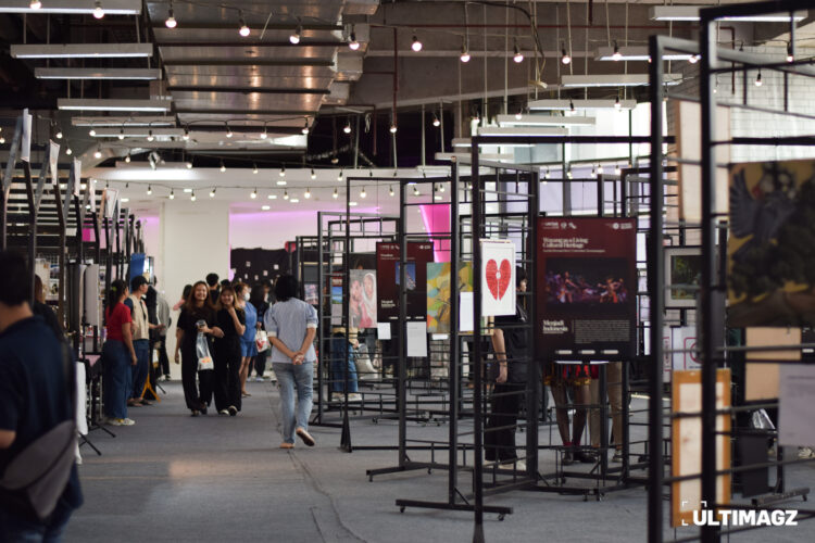 Suasana pengunjung pada acara peluncuran ArtMax Magazine pada Sabtu (08/06/24). (ULTIMAGZ/Ancilla Maura)