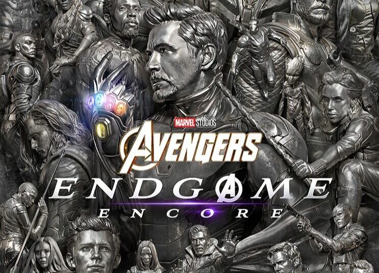 Poster film Avengers: Endgame Encore. (marvel.com)