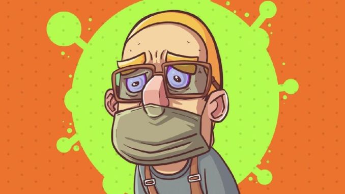coronacnbc Ilustrasi penyebaran virus corona.