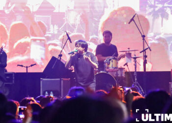 Penampilan Arsy Widianto pada acara Malam Puncak MAXIMA 2023 di Universitas Multimedia Nusantara (UMN) pada Sabtu, (07/10/23). (ULTIMAGZ/Muhammad Daffa Abyan)