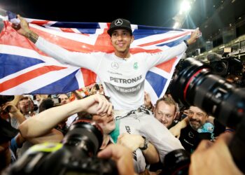 Lewis Hamilton memenangkan gelar juara dunia keduanya pada 2014. (independent.co.uk)