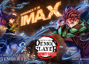 Poster film Demon Slayer: Infinity Castle. (crunchyroll.com)