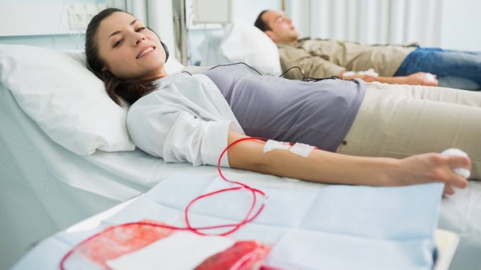 Patients receiving a transfusion
