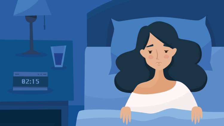 Ilustrasi Delayed Sleep Phase Syndrome (DSPS)