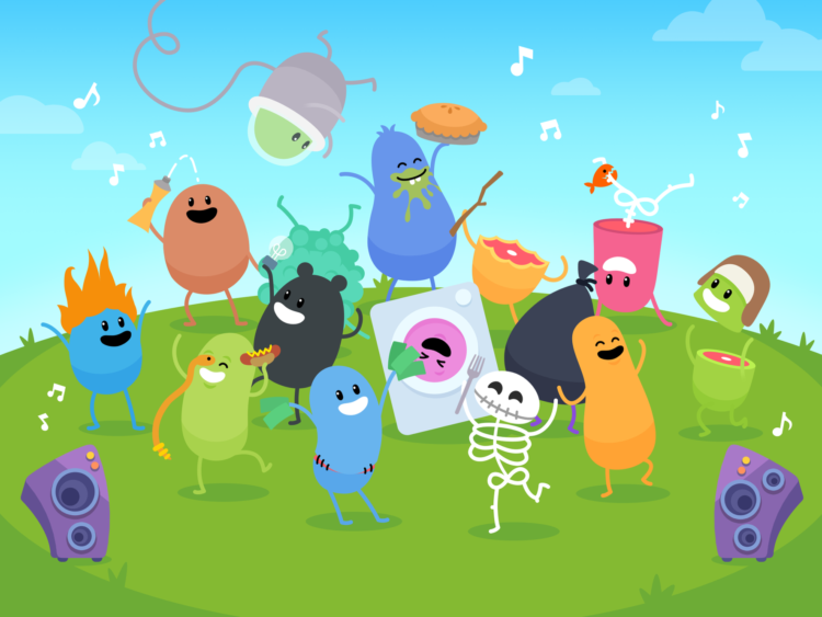 Karakter dalam gim Dumb Ways to Die yang menghadapi nasib buruk. (dumbwaystodie.com)